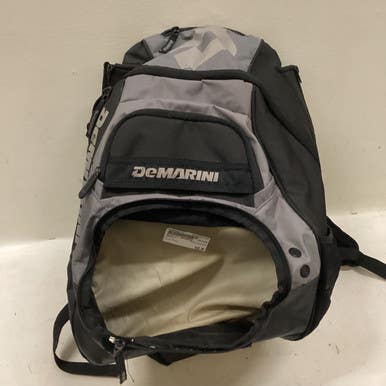 Used Demarini Backpack Bb Sb Player Backpack Black 11725-s000492771