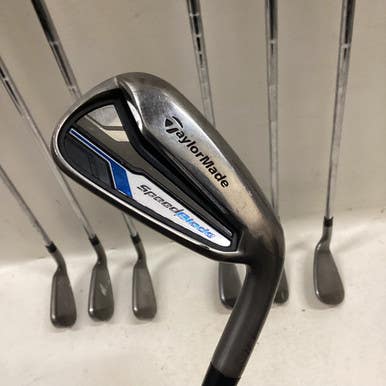 Used Taylormade Speedblade Mens Iron Set Rh 4i-pw 11725-s000492939