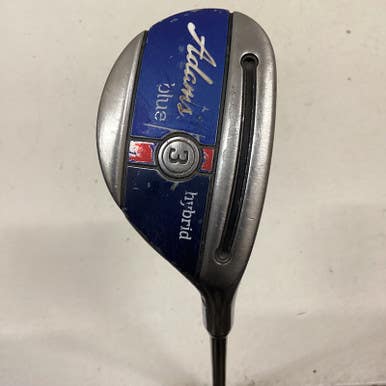 Used Adams Blue 3 Hybrid Stiff Flex Graphite Shaft Hybrid Clubs 11725-s000471855