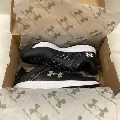 Used Under Armour Lax Cleats Mens Black Senior 7.5 11725-s000478689