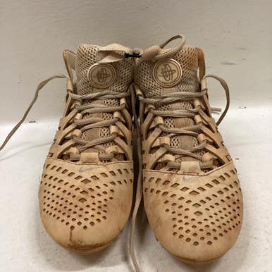Used Nike Lax Cleats Mens White Senior 10 11725-s000476192