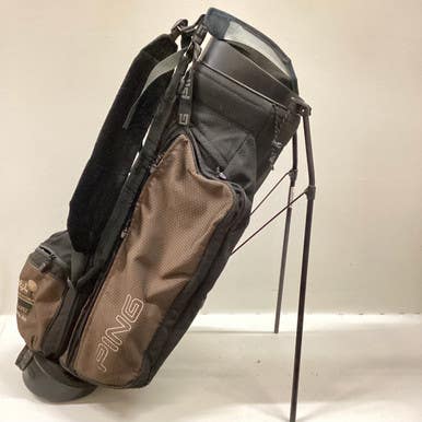 Used Ping Hoofer 2 Mens Stand Bag Black And Copper 11725-s000476164