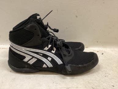 Used Asics Wrestling Shoes Black Junior 05.5 11725-s000498015