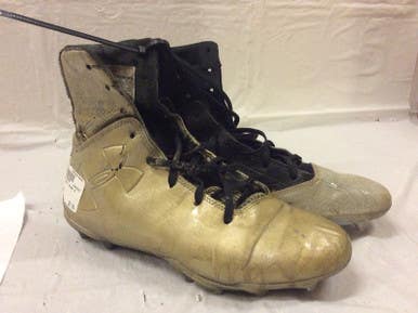 Used Ua Gold Football Size 6 11725-s000360820