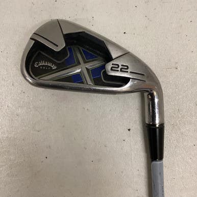 Used Callaway X22 6 Iron Stiff Flex Graphite Shaft Individual Irons 11725-s000471349