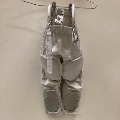 Used Under Armour Youth Fb Integrated Pants White Md 11725-s000477378