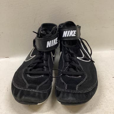 Used Nike Wrestling Shoes Black Junior 04.5 11725-s000477886
