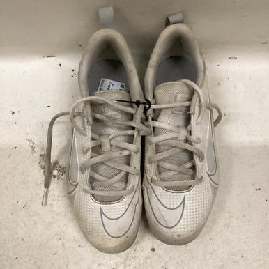 Used Nike Lax Cleats Womens White Senior 4 11725-s000484156