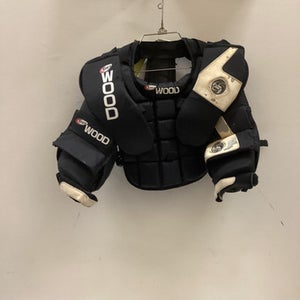 Used Sher-wood Black Youth Body Armor Md 11725-s000484387