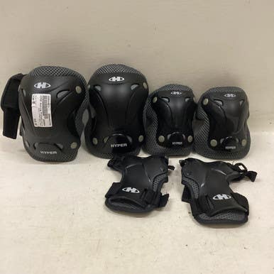 Used Hyper Knee Pads Skateboard Kneepads Black Md 11725-s000489879