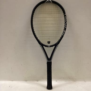 Used Wilson Triad 3.0 Adult Tennis Racquet Black 4 3 8" 11725-s000490425
