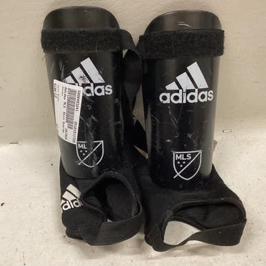 Used Adidas Soccer Shin Guards Junior Black Lg 11725-s000493241