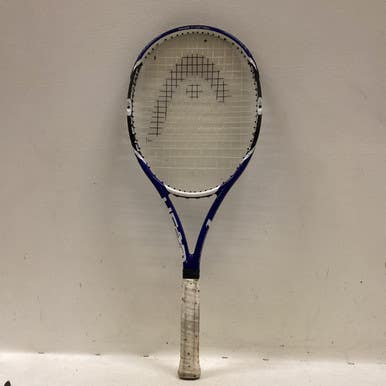 Used Head Flex Point Adult Tennis Racquet Navy Blue 4 3 8" 11725-s000493353