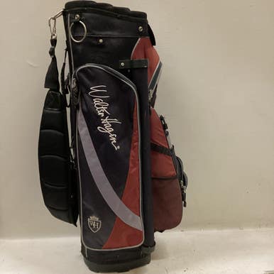 Used Walter Hagen 13 Way Cart Bag Mens Cart Bag Maroon 11725-s000493616