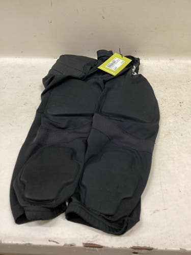 Used Under Armour Youth Fb Integrated Pants Black Md 11725-s000498748