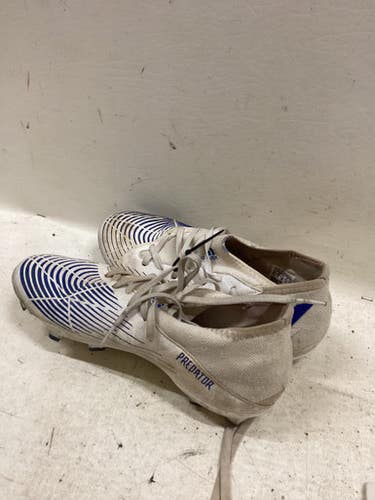 Used Adidas Predator Soccer Cleats Royal Blue And White Senior 5.5 11725-s000499517