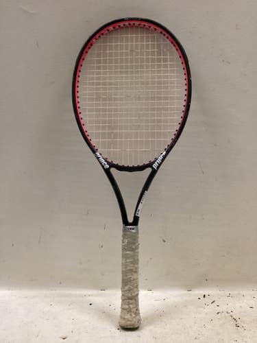 Used Prince Warrior 107l Womens Tennis Racquet Pink 4 3 8" 11725-s000499676