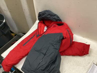 Used Columbia Outerwear Heavy Jacket Y Red Lg 11725-s000496612