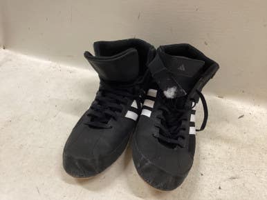Used Adidas Wrestling Shoes Black Senior 15 11725-s000499393