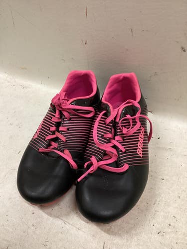 Used Brava Soccer Cleats Black And Pink Junior 03.5 11725-s000499414