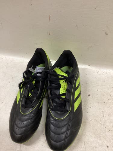 Used Adidas Soccer Cleats Black And Neon Green Senior 6 11725-s000500298