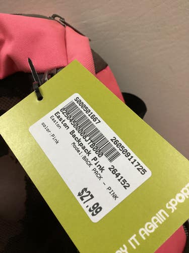 Used Easton Back Pack - Pink Bb Sb Player Backpack Pink 11725-s000501667