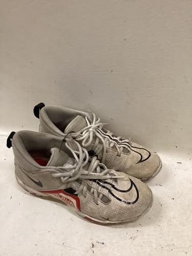 Used Nike Alpha Adult Fb Cleats Red And White Senior 7 11725-s000501708
