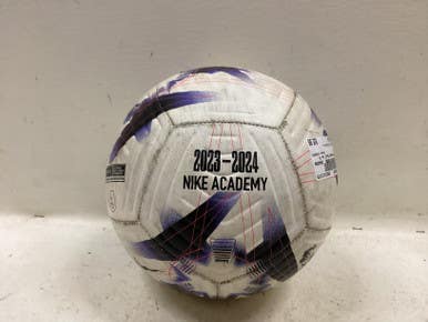 Used Nike Academy All Size Soccer Ball White Black Navy 4 11725-s000502207