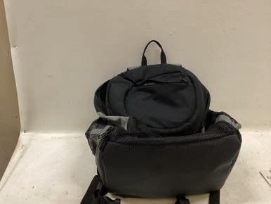 Used Soccer Player Sackpack Black And Grey 11725-s000502206