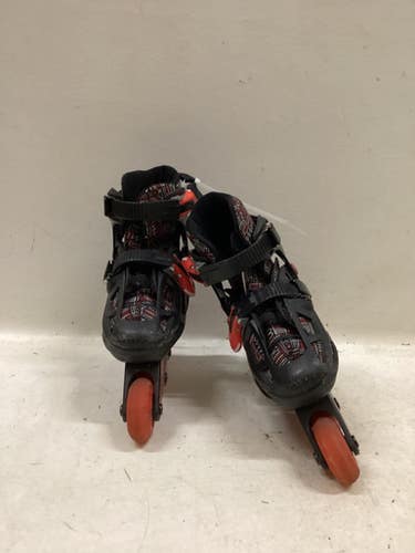 Used Rollerderby Adj Sz 12-2 Junior Rec Fitness Skates Red Adjustable 11725-s000502258