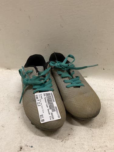 Used Soccer Cleats Grey And Royal Blue Youth 11.0 11725-s000502294