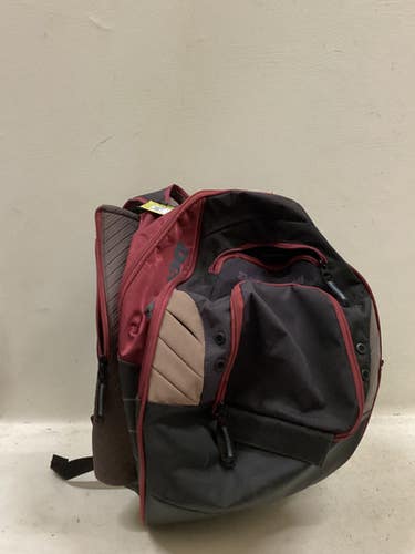 Used Demarini Backpack Maroon Bb Sb Player Backpack Black And Wine Red 11725-s000502312