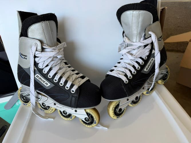 Bauer Power RK Inline Hockey Skates | Hi-Lo Setup | US 5R / Boys 6