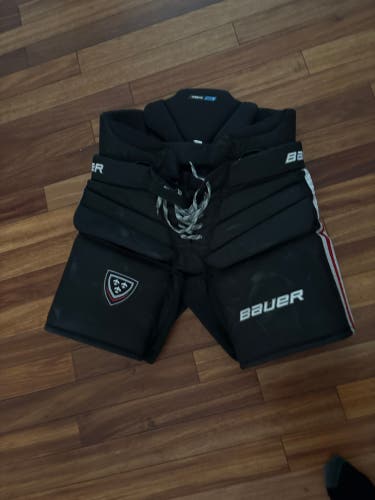 Senior Large Bauer Pro Hockey Goalie Pants Pro Stock (Used)