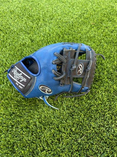 Custom made Rawlings Heart of the Hide PRO204-2 RH Infield Baseball Glove 11.5" (Used)