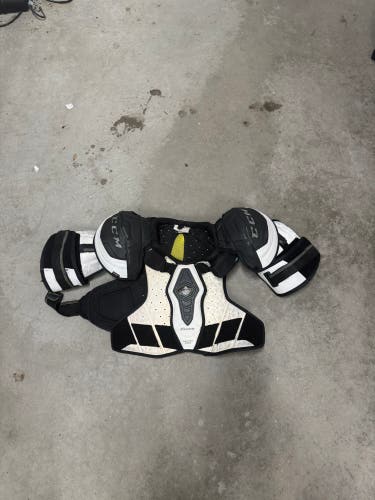 NHL Medium  CCM Ultra Pro Tacks Shoulder Pads Pro Stock (Used)