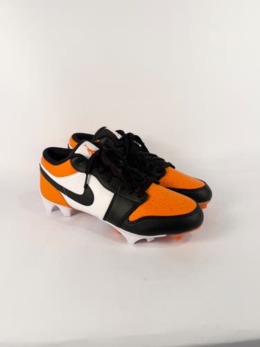 Nike Air Jordan 1 Low TD Shattered Backboard Football Cleats FJ6245-801 Size 10
