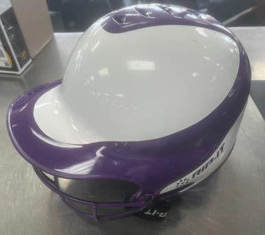 Used Rip-it Helmet With Mask Batting Helmet W Mask Purple One Size 11497-s000158705