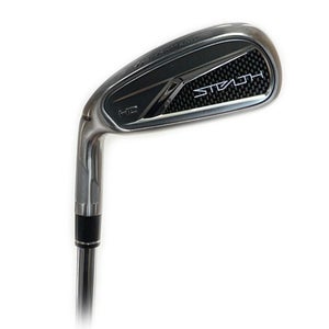 LH TaylorMade Stealth HD Single 6 Iron Steel KBS MAX MT 85 Regular Flex