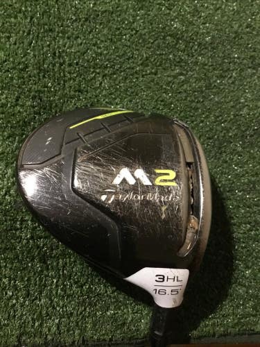 Taylormade M2 HL 16.5* 3 Wood Stiff Kuro Kage 70g TiNi Graphite Shaft (43.5)