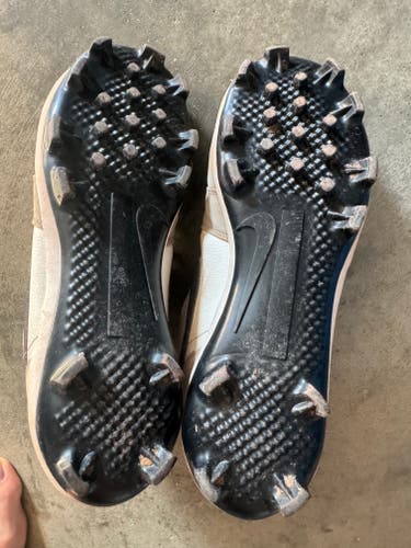 Gray Men's Size M 11.5 (W 12.5) Adult Jordan Molded Cleats (Used)
