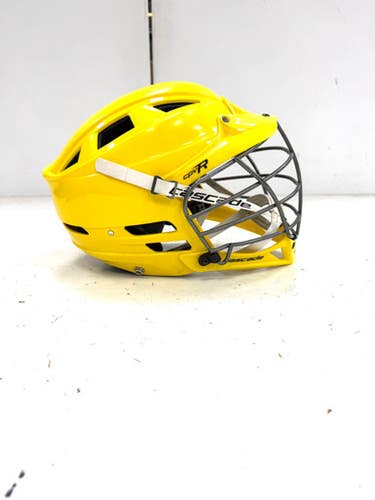 Used Cascade Cpvr Lacrosse Helmet Yellow S M 11860-s000310463