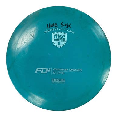 Used Discmania S-line Fd3 Disc Golf Driver Teal 173g 11450-s000522807
