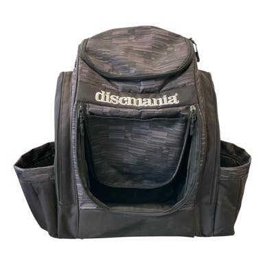 Used Discmania Disc Golf Backpack Black 11450-s000522782