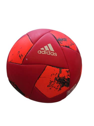 Used Adidas Size 4 Soccer Ball All Size Soccer Ball Red 4 11450-s000522731