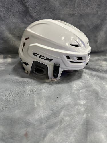 White Small CCM Tacks 710 Helmet (Used)