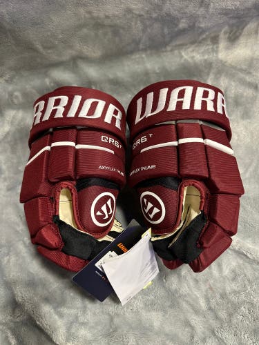 Red Senior Warrior Covert QR6 Team Gloves 13" (New)