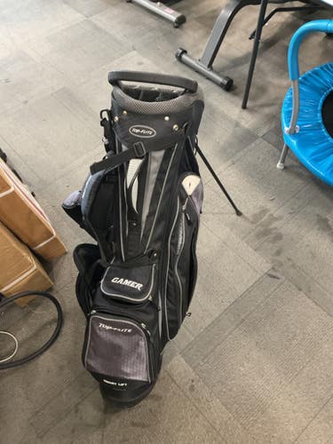 Used Top Flite 14 Way Mens Stand Bag Black 11614-s000238222