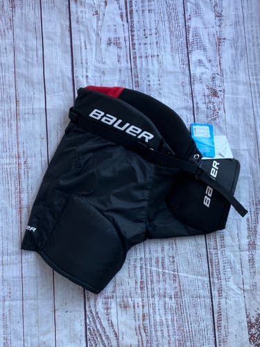 Black Youth Medium Bauer Lil Sport Hockey Pants (New)
