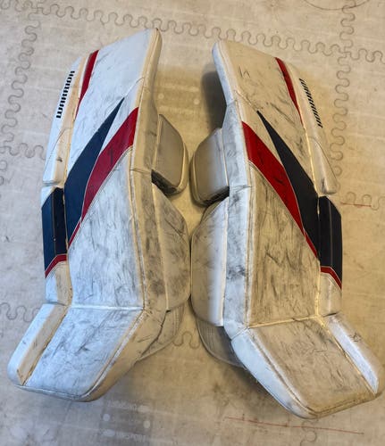 28" Warrior Ritual G7 Goalie Leg Pads (Used)